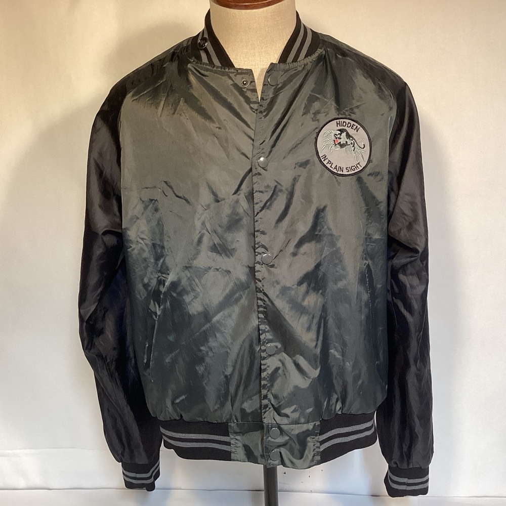 Brooklyn Standard Hidden In Plain Sight men’s varsity style jacket size large